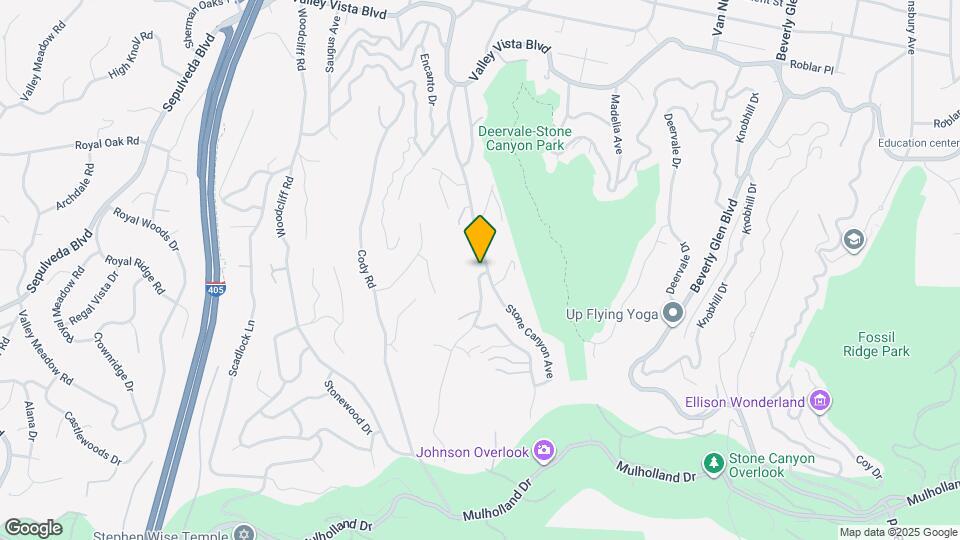 3751 Stone Canyon Ave Mapa y Detalles de la Ubicación