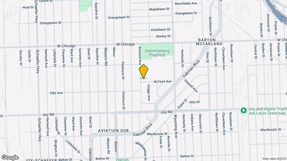 10350 W Point Ave-Unit -Upper Map and Location Details