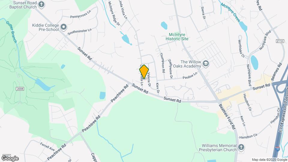 5506 Linda Vista Ln Mapa y Detalles de la Ubicación