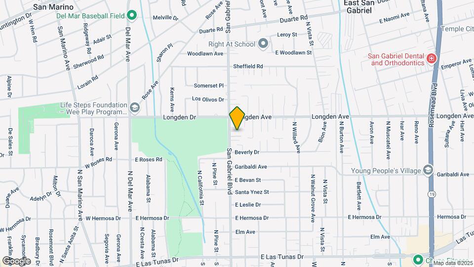 6248 N San Gabriel Blvd Map and Location Details