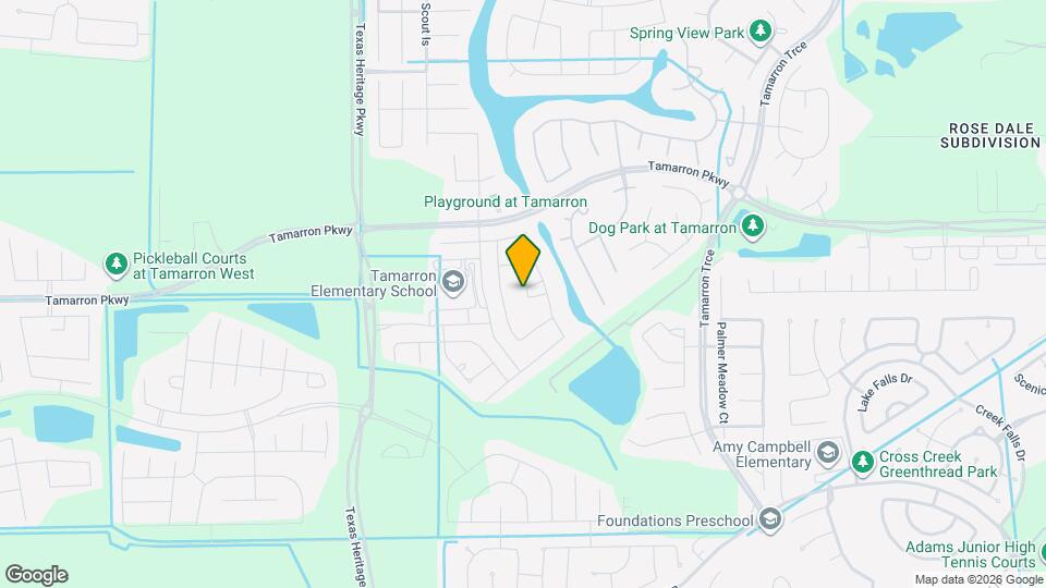 3810 Lila Lake Ln Map and Location Details