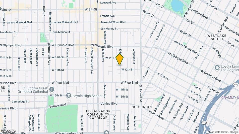 1147 Elden Ave Map and Location Details