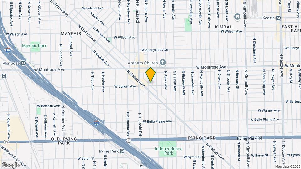3914-3924 W Cullom Ave Map and Location Details