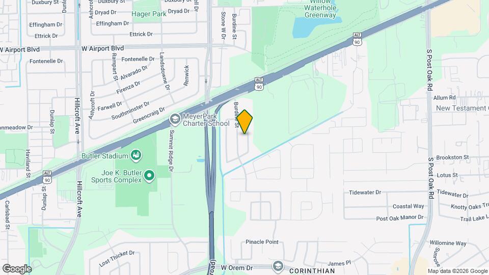 12714 Verdant Brook Dr Map and Location Details