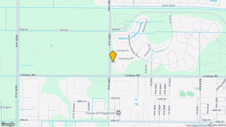 5009 Corsica Square Map and Location Details