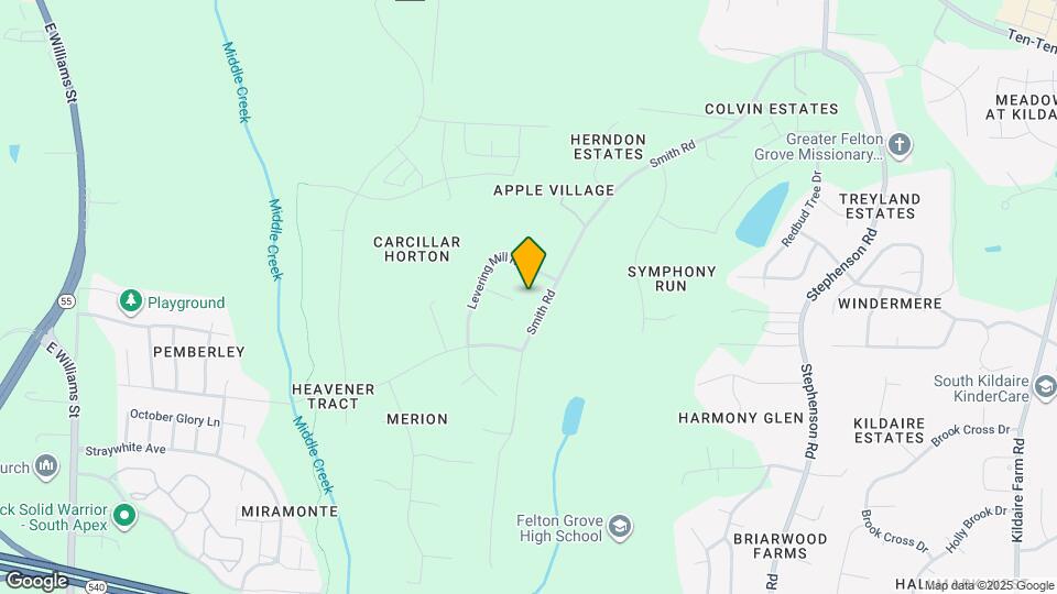 3304 Drexel Hill Ct Map and Location Details