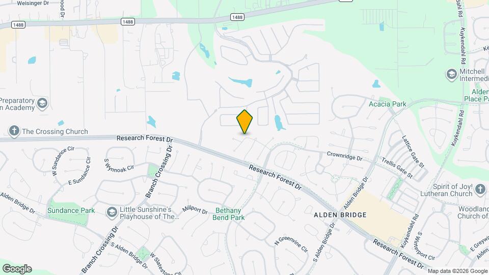 38 Eagle Mead Pl Map and Location Details