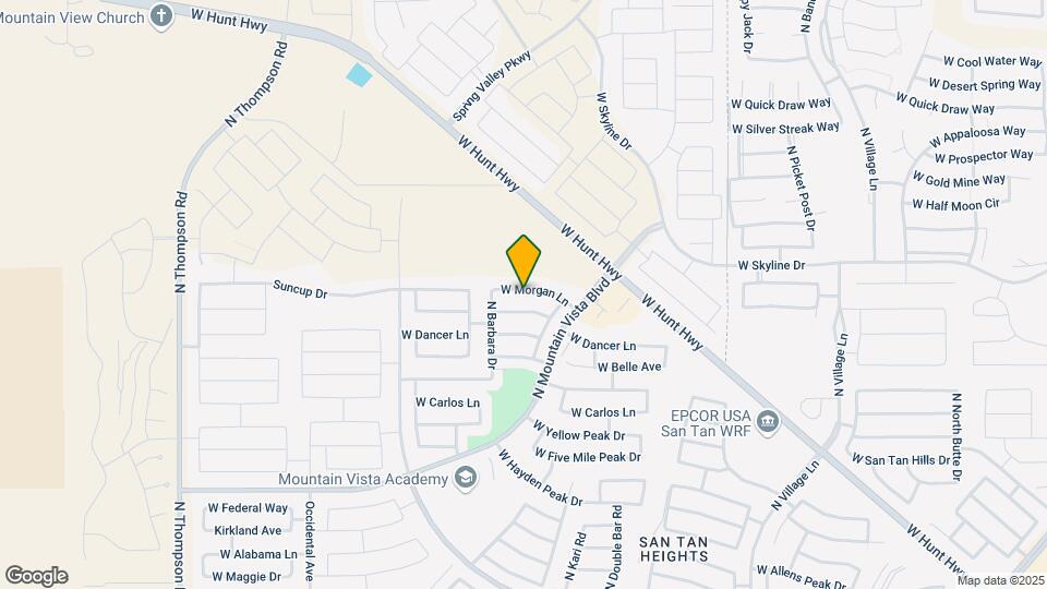3483 W Morgan Ln Map and Location Details