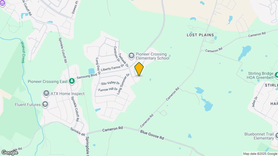 3608 Savage Springs Dr Map and Location Details