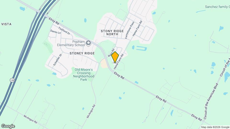 12213 Rising Moon Ln Map and Location Details