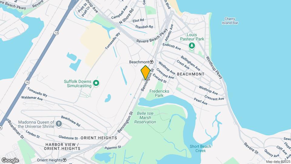 85 Bennington St, Unit #3 Map and Location Details