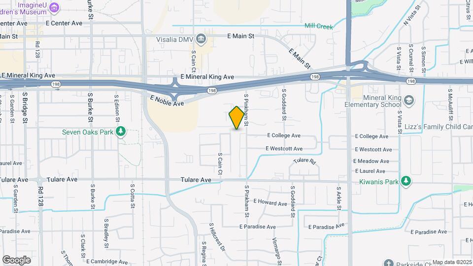 819 S Pinkham St Map and Location Details