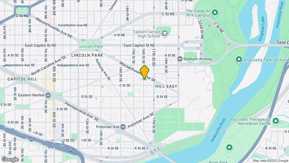 244 16th St SE Map and Location Details