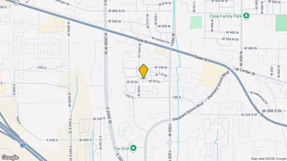 1616 W 50 N, Unit Unit 1 Map and Location Details