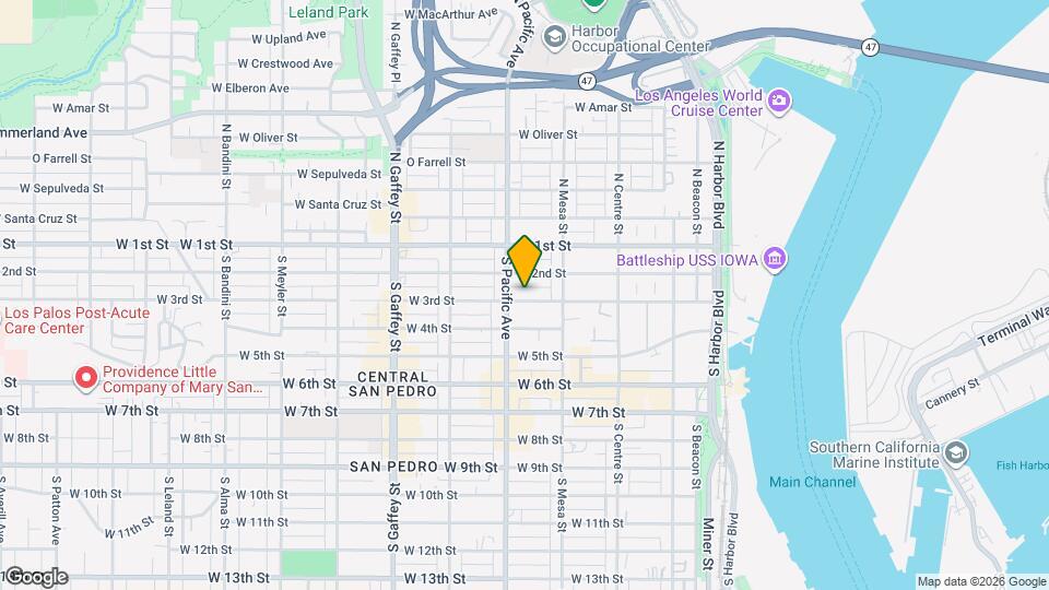 470 W 3rd St, Unit 470 Mapa y Detalles de la Ubicación