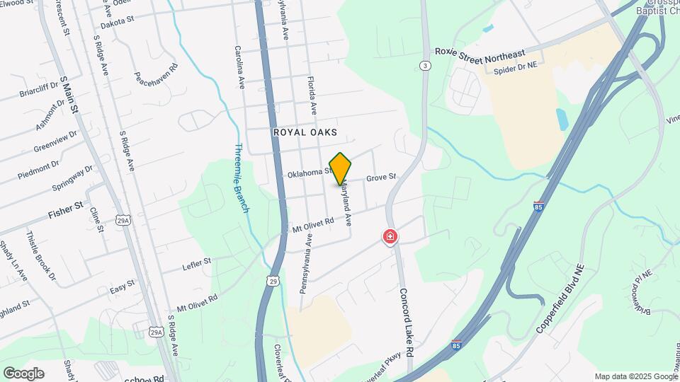 2802 Maryland Ave Map and Location Details