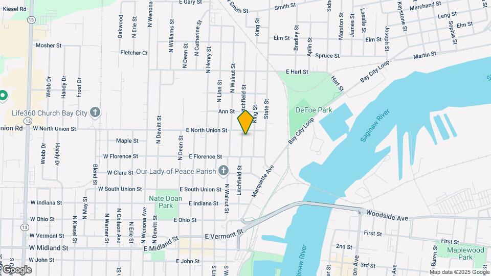 714 Litchfield St Map and Location Details