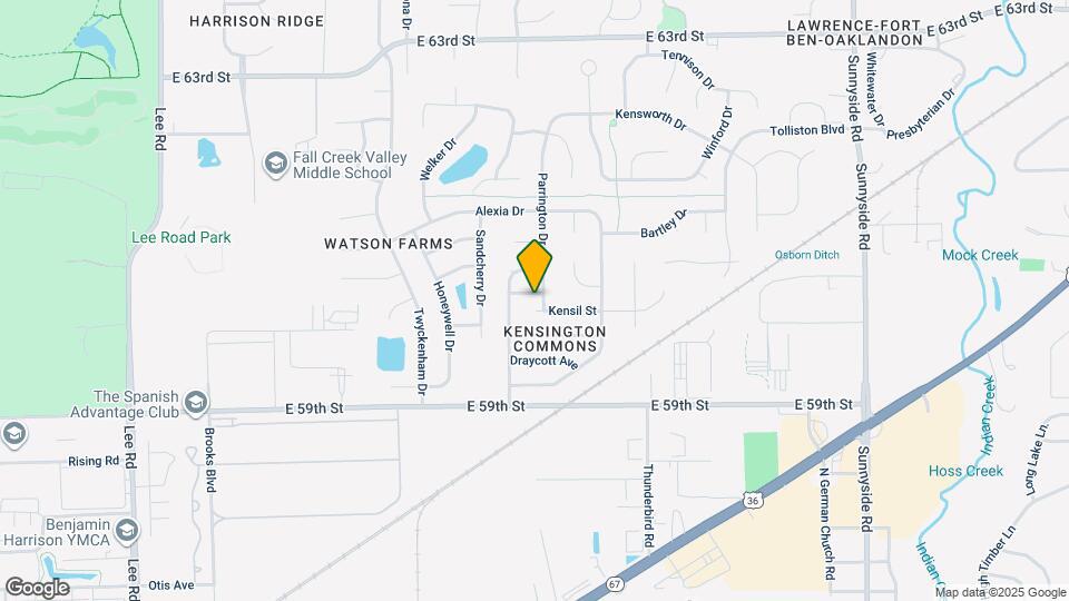 10313 Cadogan Dr Map and Location Details