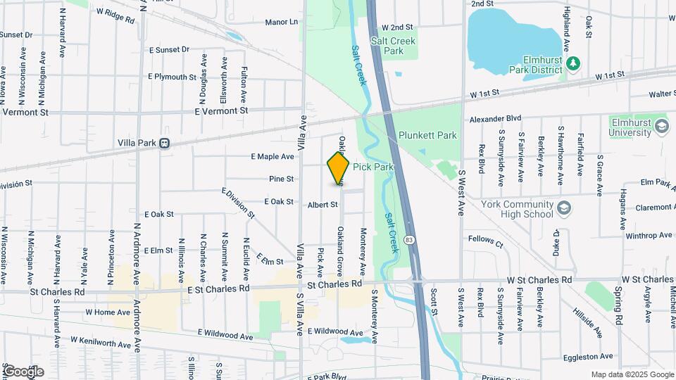 180 Oakland Grove Map and Location Details
