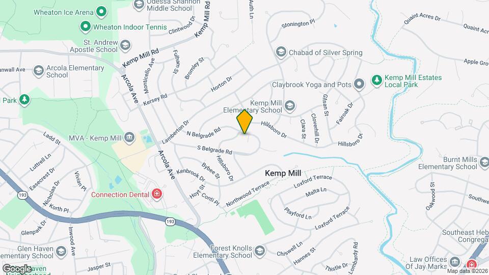 724 N Belgrade Rd Map and Location Details