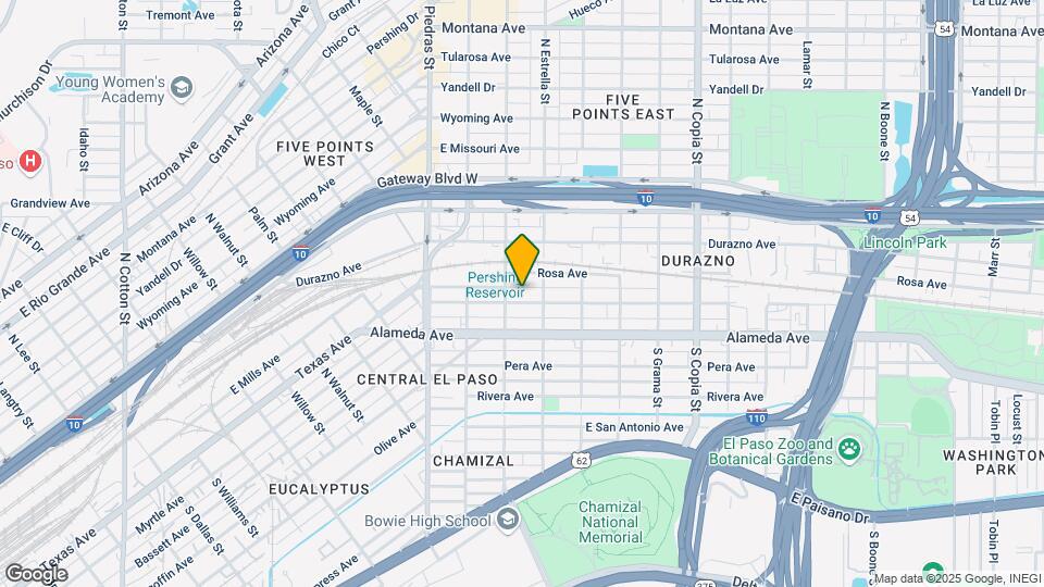3119 Frutas Ave Mapa y Detalles de la Ubicación