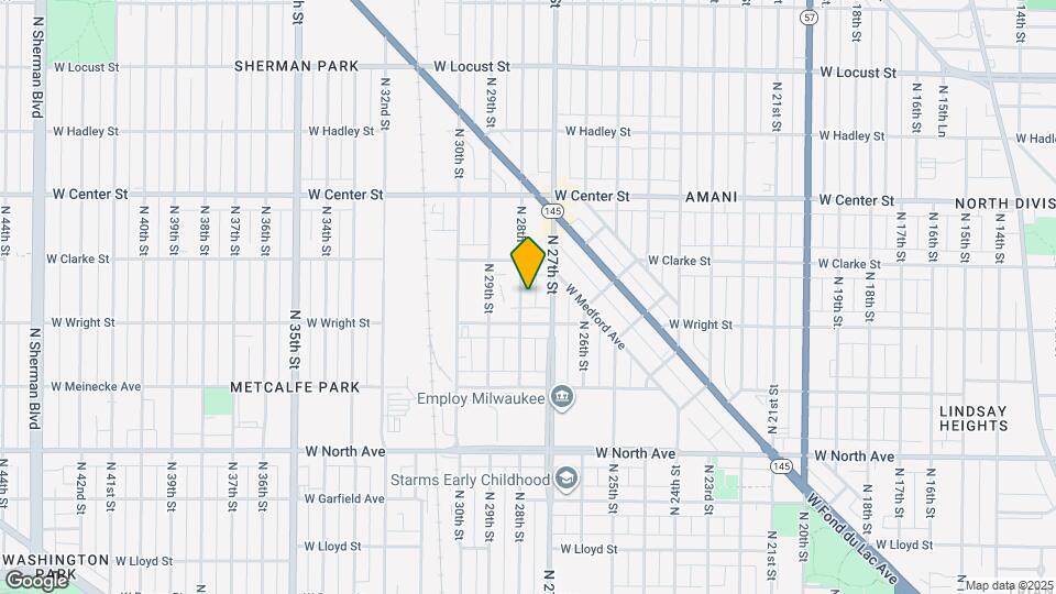 2530 N 28th St Map and Location Details