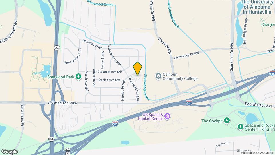 6206 Friar Tuck Dr NW Map and Location Details