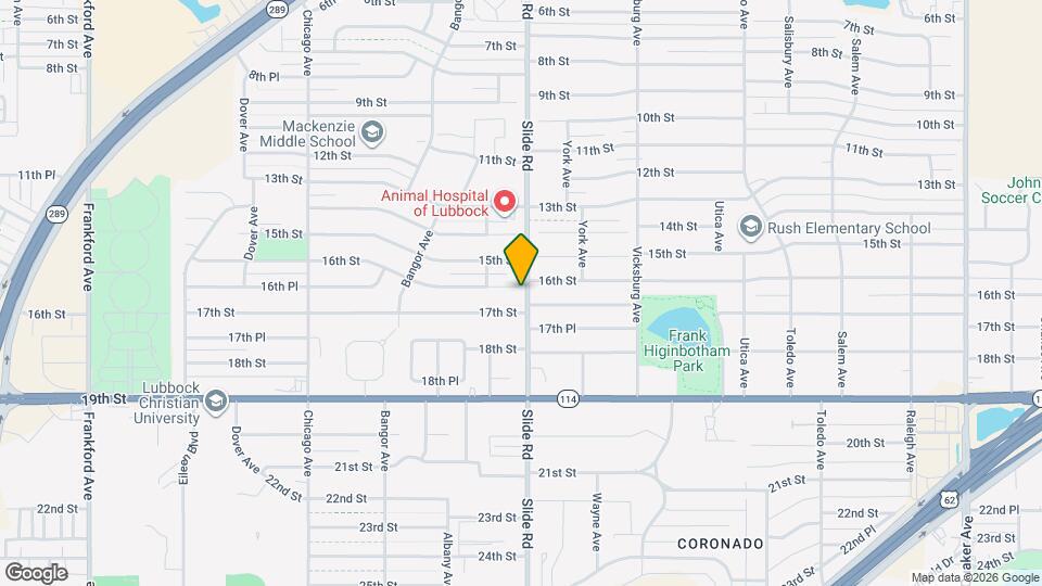 5201 16th St Map and Location Details