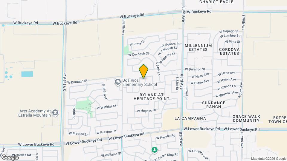 2012 S 85th Ln Map and Location Details