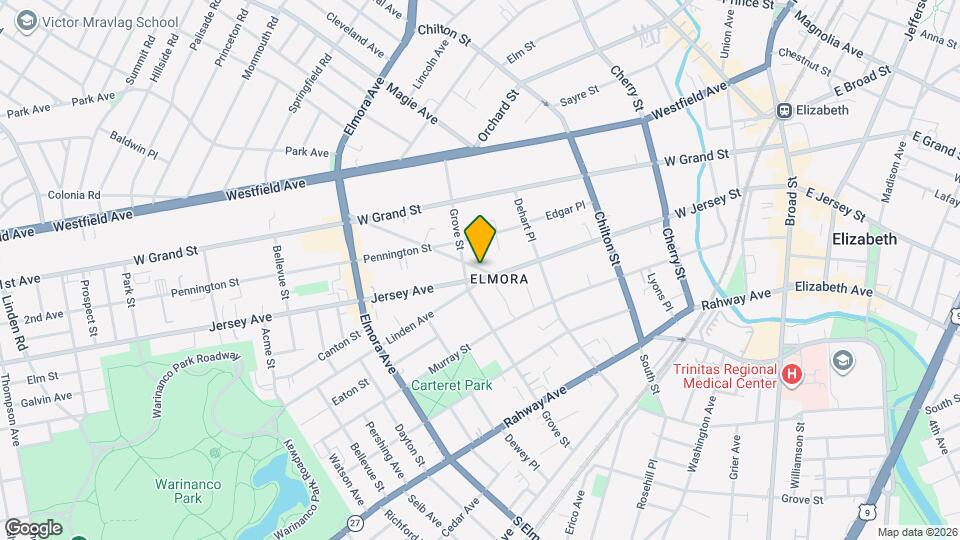 196 West End Ave Map and Location Details