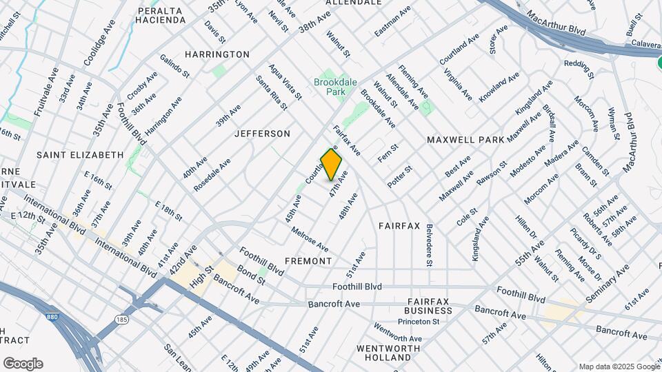 4546 San Carlos Ave Mapa y Detalles de la Ubicación