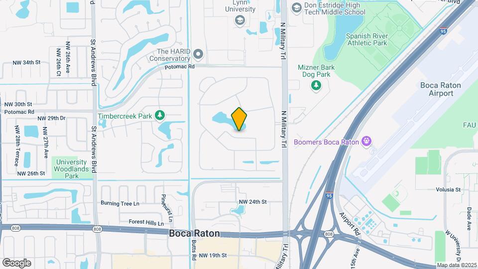 2101 NW 19th Way Map and Location Details