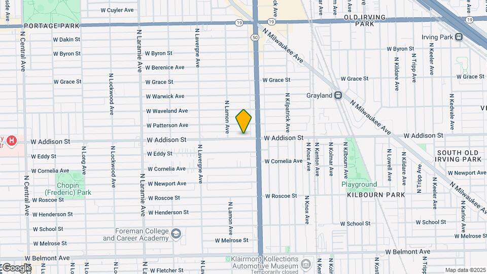 4830 W Addison St-Unit -Unit GR Map and Location Details