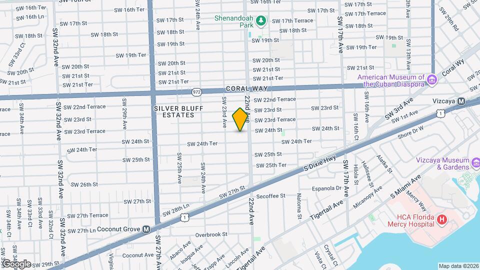 2240 SW 24th St Mapa y Detalles de la Ubicación