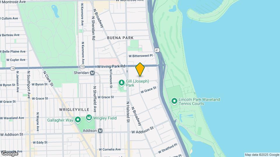 3915 N Pine Grove Ave, Unit 2E Mapa y Detalles de la Ubicación