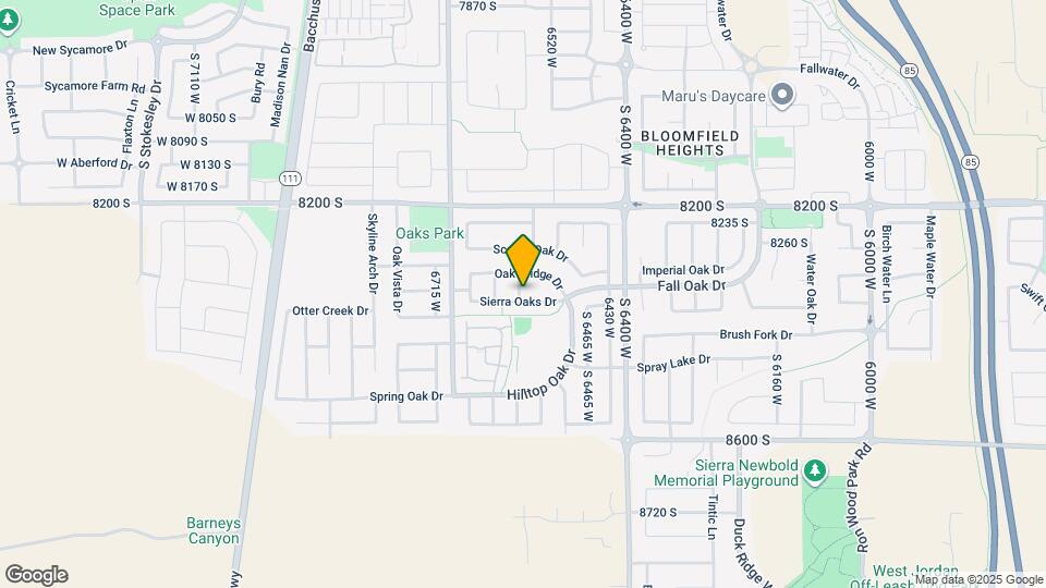 8359 Sawtooth Oak Dr Map and Location Details