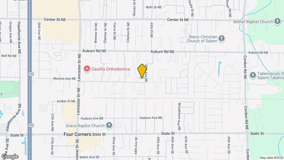 4485 Monroe Ave NE Map and Location Details