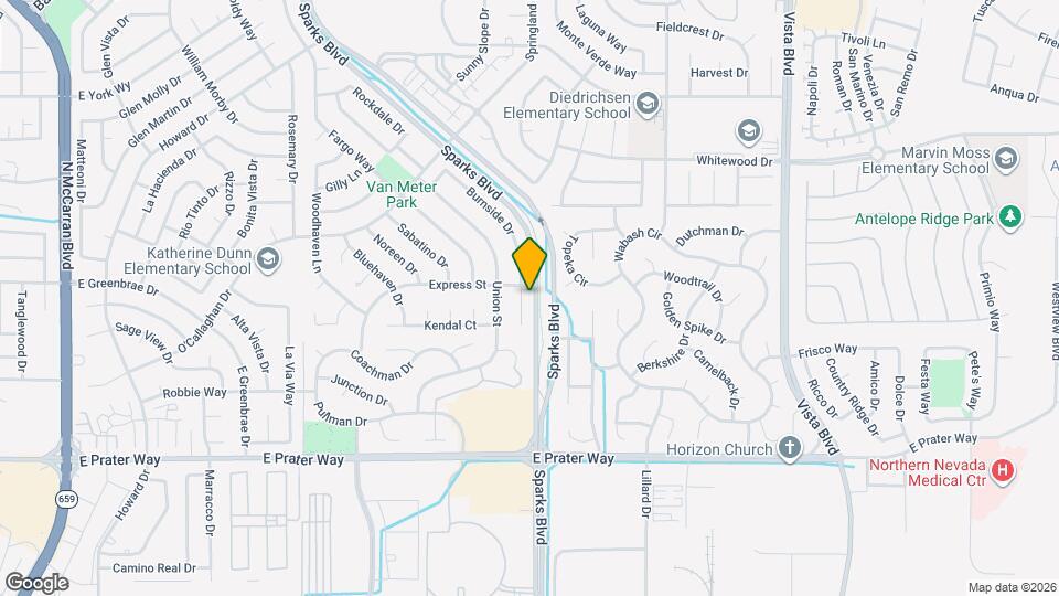 1530 Burnside Ct Map and Location Details