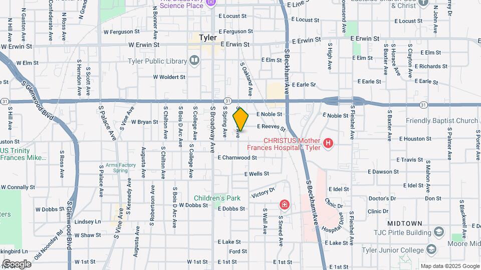 524 S Fannin Ave-Unit -Unit 2 Map and Location Details