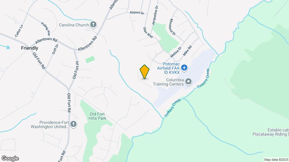 10208 Rolling Green Way Map and Location Details