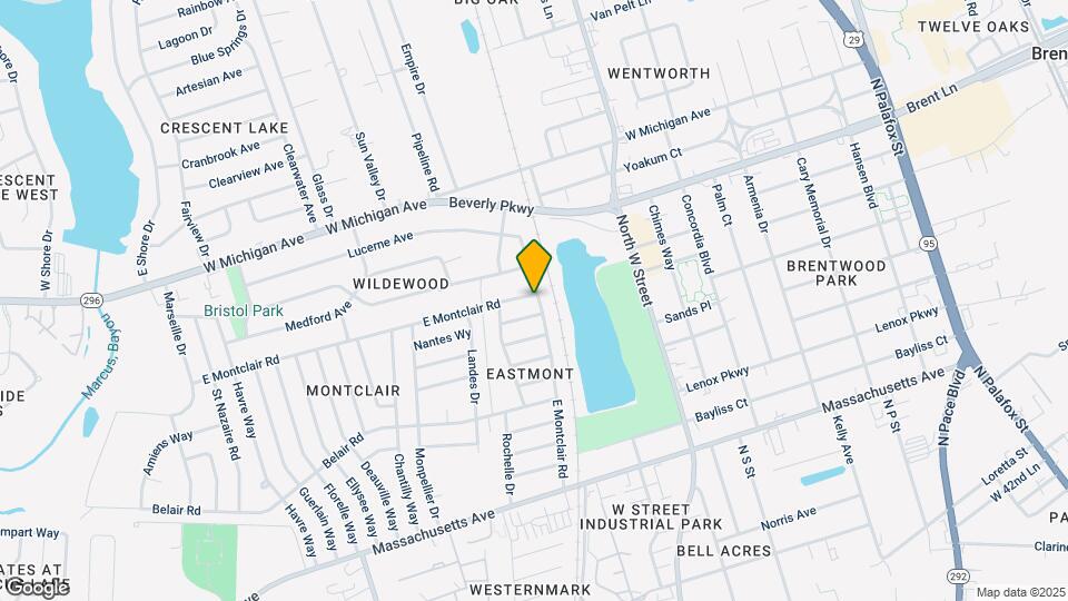 701 E Montclair Rd Map and Location Details