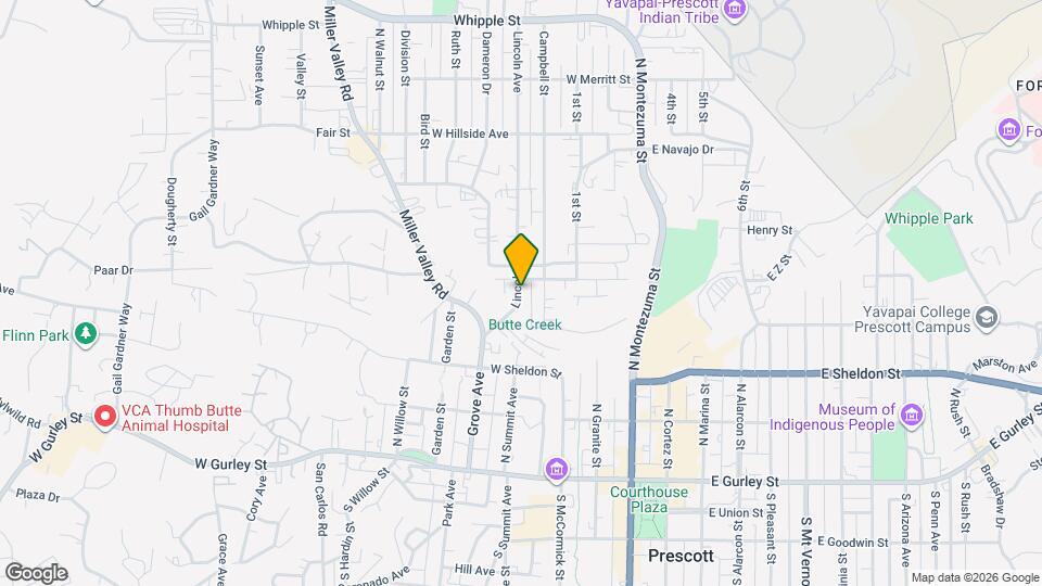 435 Lincoln Ave, Unit B Map and Location Details