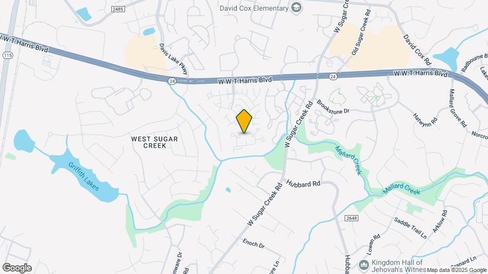 5724 Cougar Ln Map and Location Details