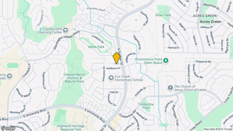 6658 Jackson Ln Map and Location Details