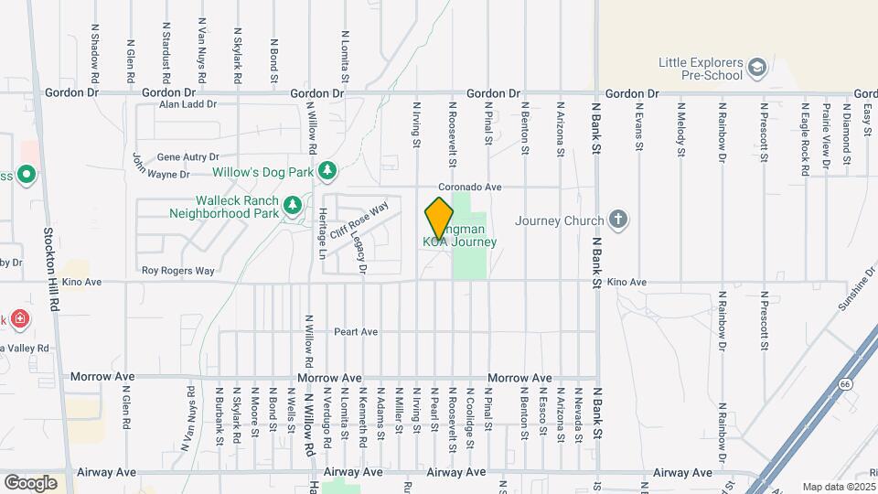 3803 N Roosevelt St Map and Location Details