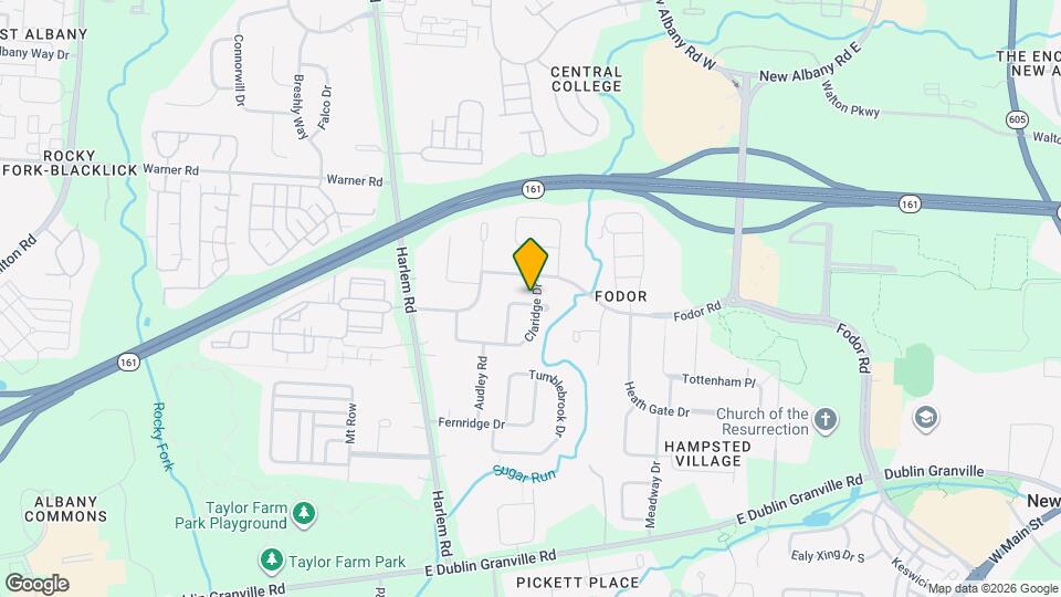 5173 Claridge Dr Map and Location Details