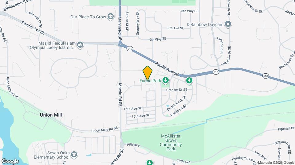 8615 Sweetbrier Loop SE Map and Location Details
