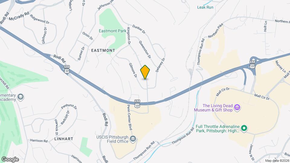 207 Kingston Dr Map and Location Details