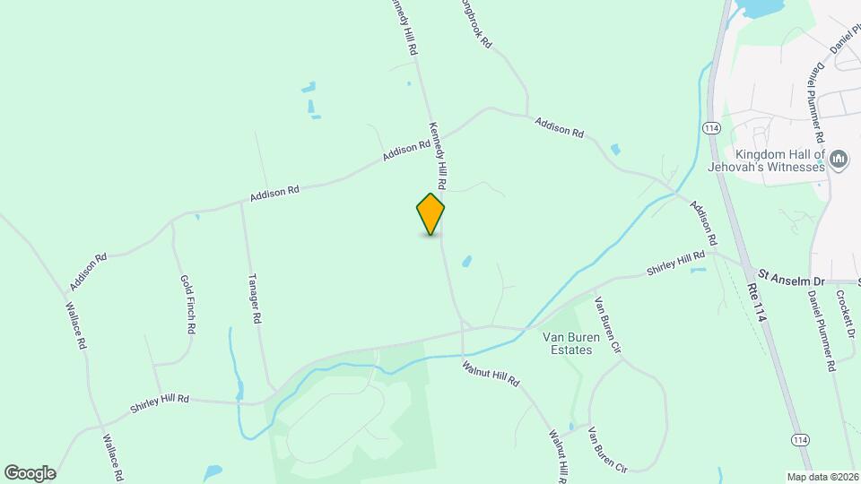 244 Kennedy Hill Rd Map and Location Details