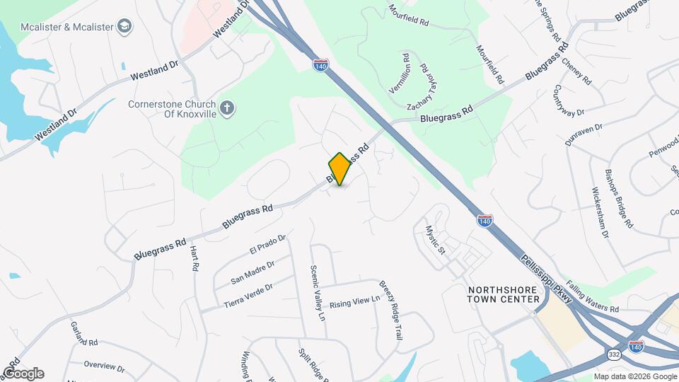 9735 Hawkdale Ln Map and Location Details